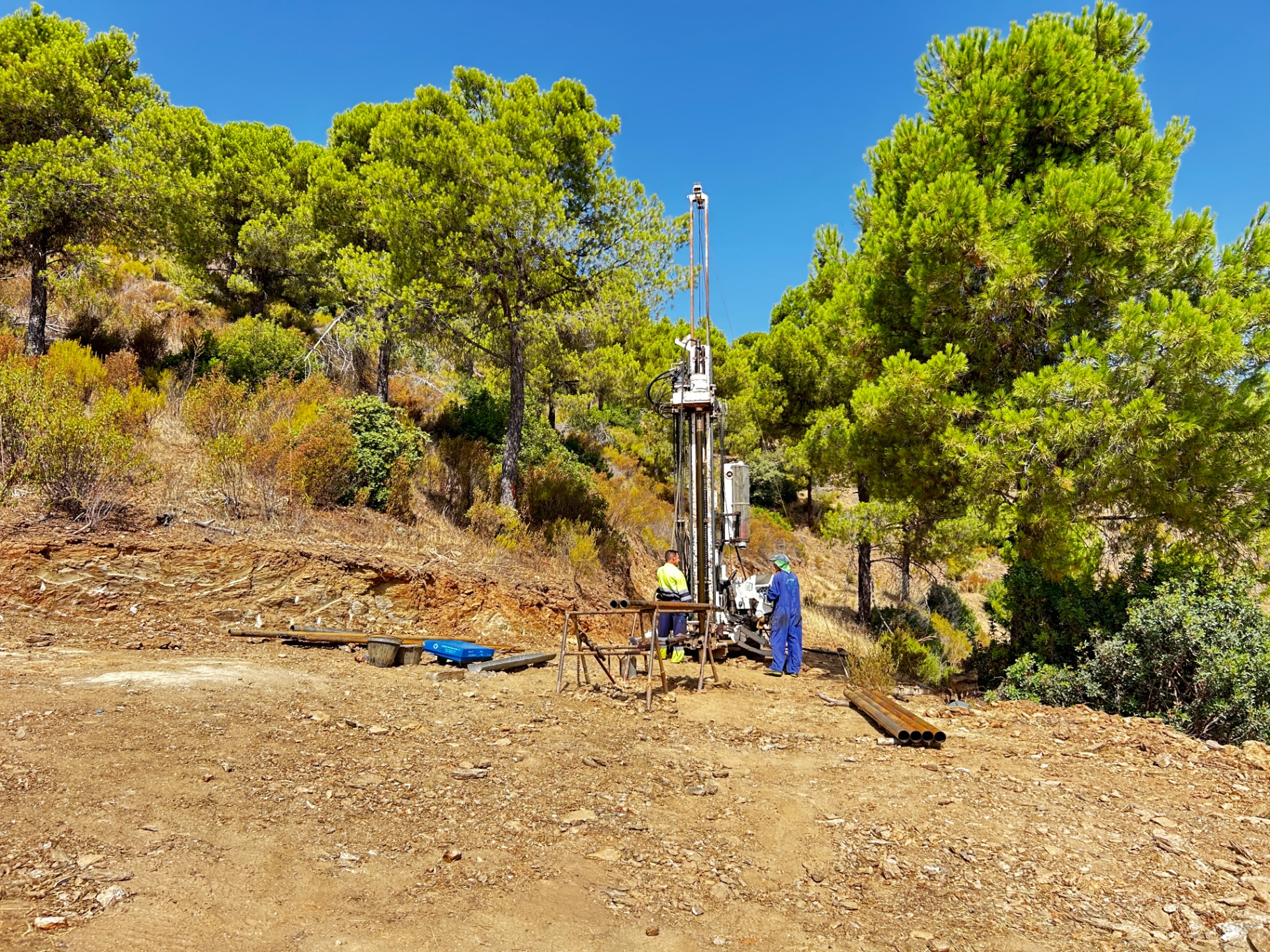 Trabajos geotécnicos de campo